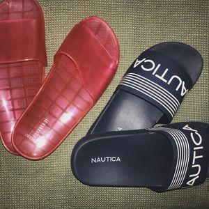 BUNDLE (2 pairs) Women’s slides for $12